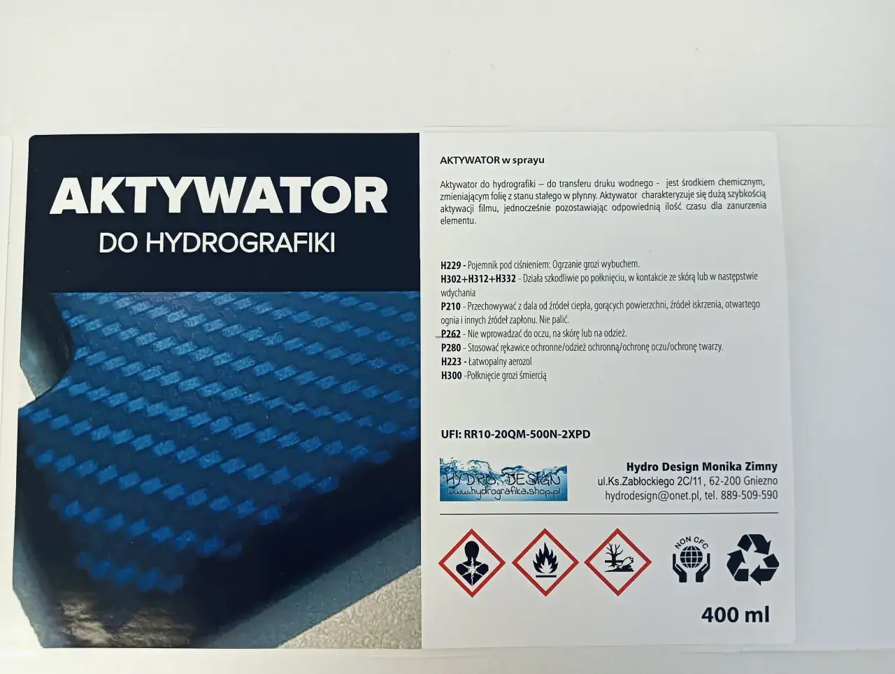 Zdjęcie Ile aktywatora do hydrografiki? Kluczowe wskazówki i porady